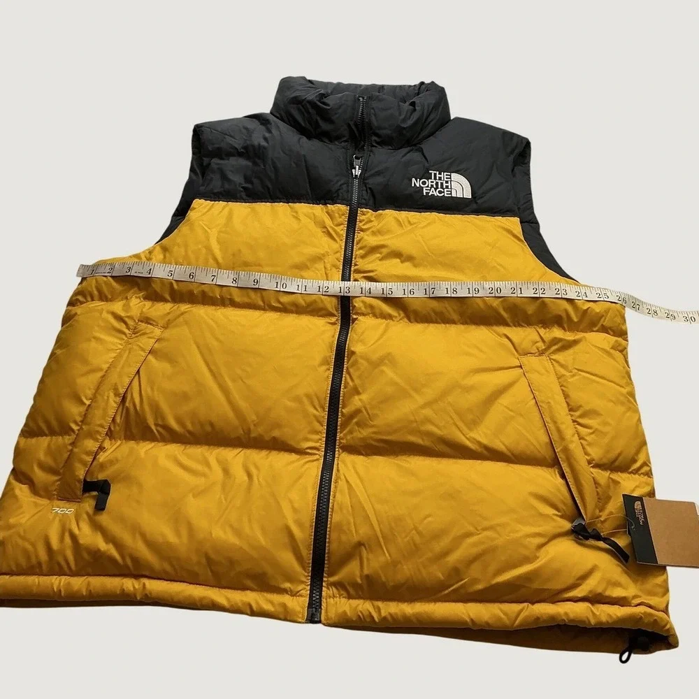 The North Face 1996 Retro Nuptse Vest Arrowwood Yellow Black NF0A3JQH9D Mens XL